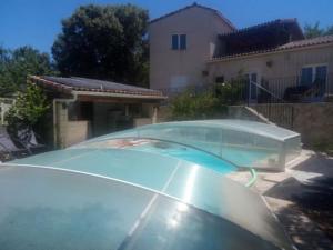 Hebergement On the edge of the town in a wooded area, near to Anduze : photos des chambres