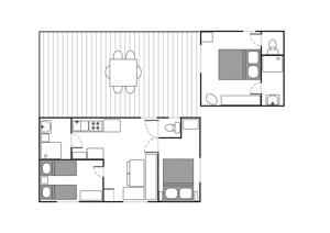 Hebergement Camping Le Bois Fleuri : photos des chambres