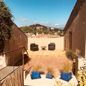 Hebergement Entre Mediterranee et Les Alberes : photos des chambres