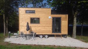 Hebergement la tiny house de l'aa : photos des chambres
