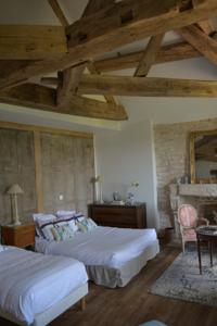 Hebergement Hermitage St Roch : Chambre Triple - Vue sur Jardin