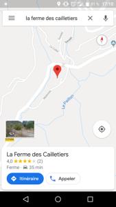 Hebergement La Ferme des Cailletiers : photos des chambres