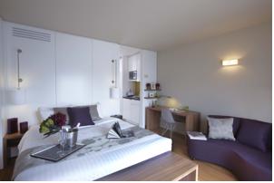 Hebergement Citadines Les Halles Paris : photos des chambres