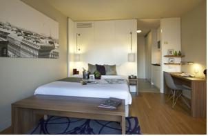 Hebergement Citadines Les Halles Paris : photos des chambres