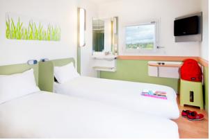 Hotel ibis budget Belfort Centre : Chambre Lits Jumeaux