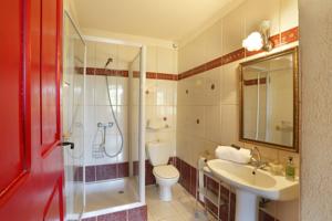 Chambres d'hotes/B&B Chateau de Montfroc : Chambre Double Deluxe avec Douche