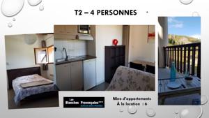 Hebergement Les Blanches Provencales : Appartement 1 Chambre (4 Adultes)