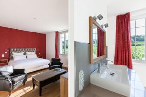 Chambres d'hotes/B&B le clos des belvals : Chambre Deluxe