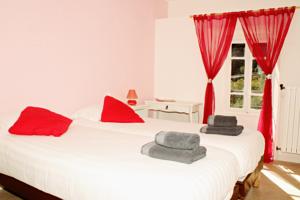 Hotel Auberge Le Romarin : Chambre Familiale - Vue sur Montagne