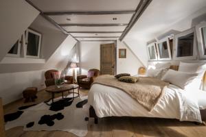 Chambres d'hotes/B&B Auberge au Boeuf : Chambre Double 
