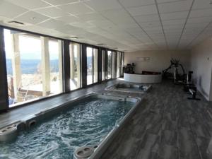 Appartement Chalet 7 pieces 18 pers vue exceptionnelle, classe 5* en meuble de tourisme et espace balneo detente sportif 79104 : photos des chambres