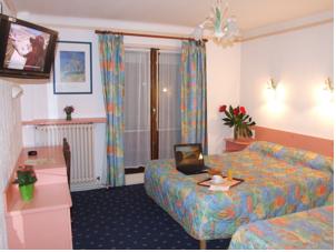 Hotel & Restaurant Azur : Chambre Triple