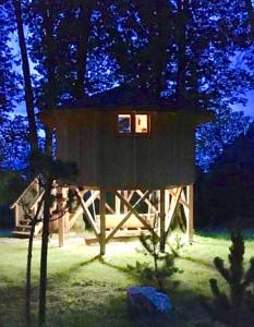Hebergement Les Cabanes Du Saleve : photos des chambres