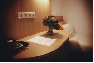 La Roseraie - Hotel & Restaurant : Chambre Lits Jumeaux