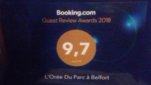 Appartement L'Oree du Parc a Belfort : photos des chambres