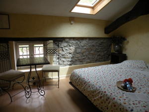 Hotel Auberge La Castagno : Grande Chambre Double avec Salle de Bains Privative