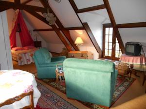 Chambres d'hotes/B&B Chambre d'Hotes La Grand' Maison : Chambre Double avec Baignoire