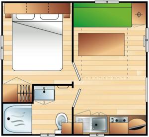 Hebergement Camping Les Salisses : photos des chambres