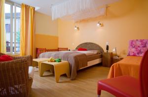 Hotel Au Coeur de Meaulne : Chambre Double 