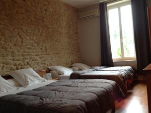 Hotel Mas De Galoffre : Chambre Triple