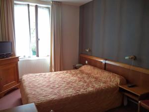 Hotel Citotel Avallon Vauban : Chambre Double Côté Parc