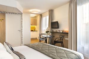 Hebergement Citadines Tour Eiffel Paris : photos des chambres
