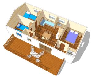 Hebergement Camping Paris-Est : photos des chambres