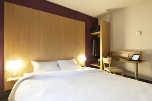 B&B Hotel Paris Roissy CDG Aeroport : Chambre Double 