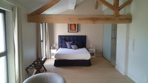Chambres d'hotes/B&B L'atelier De Degustation : Chambre Double - Vue sur Jardin