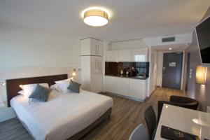 Hebergement All Suites Bordeaux Pessac : Studio Confort 1-2 Personnes (Lit Double)