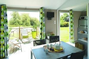 Hebergement Camping des Alberes : Mobile Home Premium