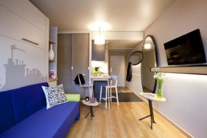 Hebergement Aparthotel Adagio access Colombes La Defense : Studio avec Lits Jumeaux - 2 Adultes