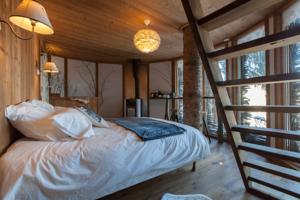 Hebergement Cabane entre terre et ciel : photos des chambres