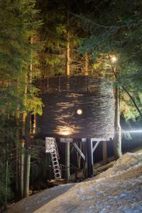 Hebergement Cabane entre terre et ciel : photos des chambres