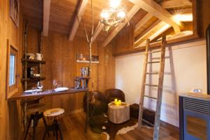 Hebergement Cabane entre terre et ciel : photos des chambres