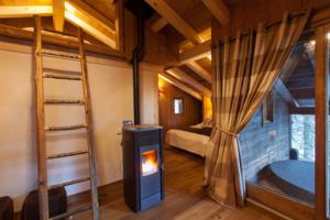Hebergement Cabane entre terre et ciel : photos des chambres