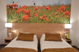 Hotel La Chambre D'Amiens : Chambre Double ou Lits Jumeaux avec Balcon
