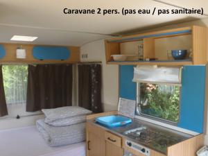Hebergement Camping des Catoyes : Caravane