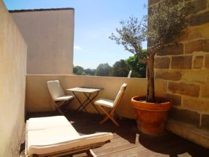 Appartement Les toits d'Uzes : photos des chambres