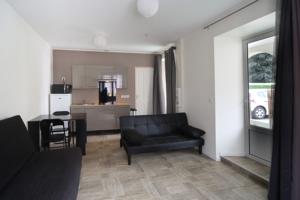 Appartement Studio Comoretto au centre de Bonneville : Studio avec Canapé-Lit