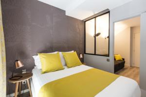 Appartement Milestay - Halles : photos des chambres