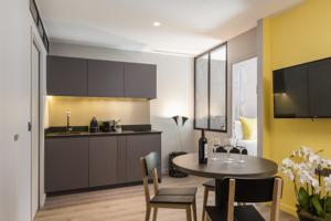 Appartement Milestay - Halles : photos des chambres