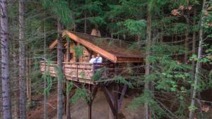 Hebergement Cabane entre terre et ciel : photos des chambres