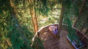 Hebergement Cabane entre terre et ciel : photos des chambres
