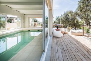 Hebergement Les Petits Gardons : Appartement avec Terrasse