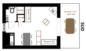 Appartement Le Soleille : photos des chambres