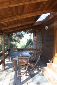 Hebergement Les Chalets en Cevennes : photos des chambres