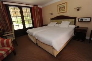 Hotel Auberge De La Scierie : Chambre Lits Jumeaux avec Terrasse