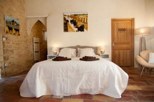 Chambres d'hotes/B&B Mas de la Rivoire B&B : Chambre Double avec Terrasse