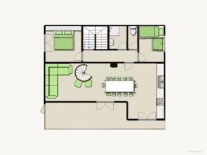 Hebergement Chalet Sicoria : photos des chambres